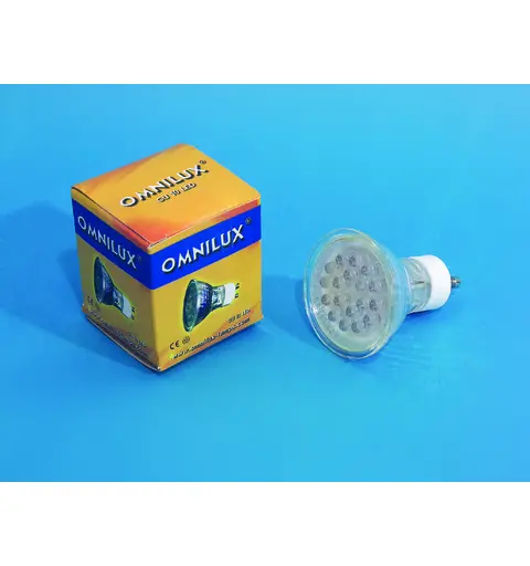 Omnilux GU-10 230V 18 LED UV activ